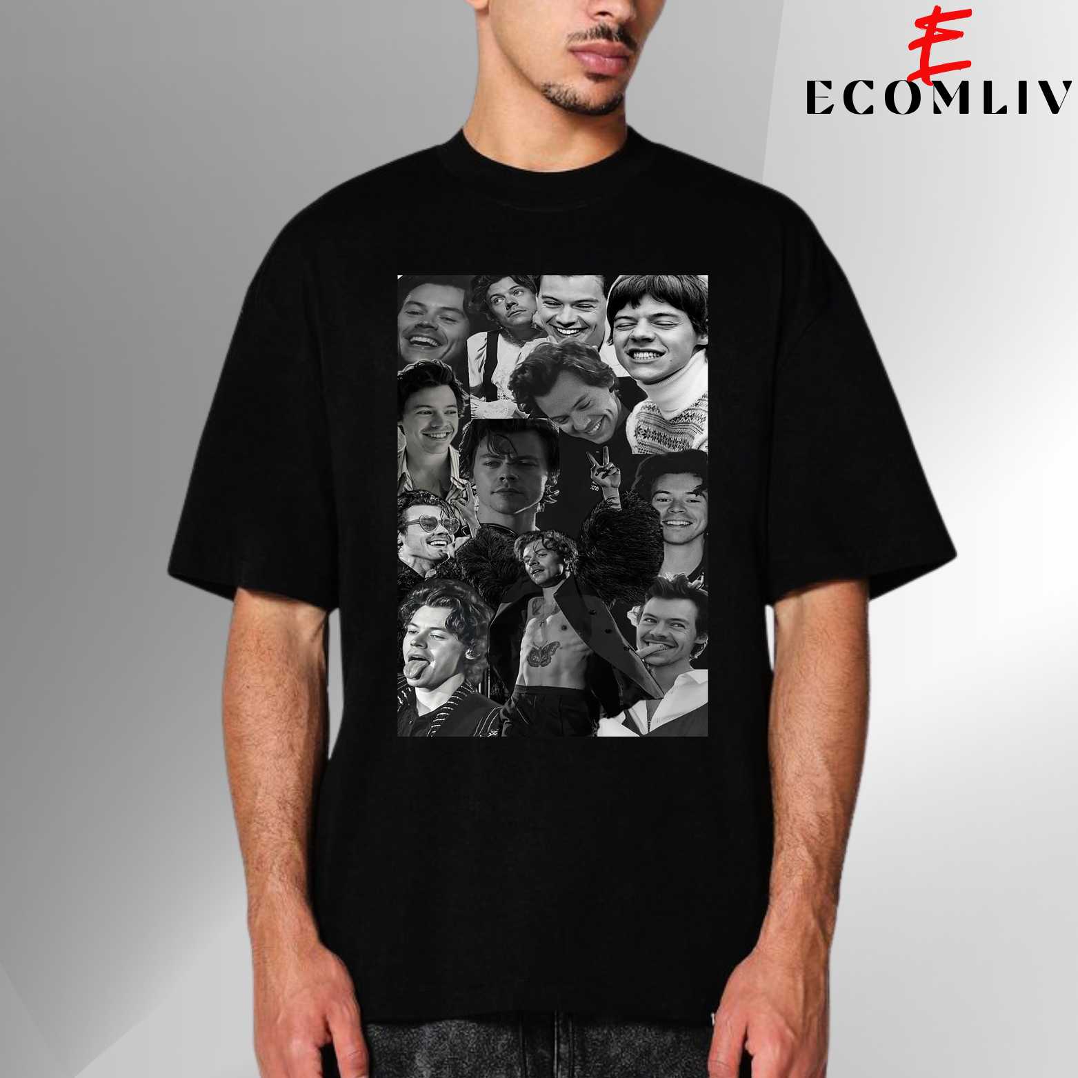 Harry Styles Vintage Fan Tee, Pop Music Star T Shirt, Streetwear Graphic Shirt